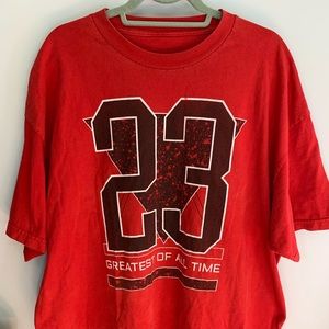 Vintage Michael Jordan 23 greatest of all time T-shirt.